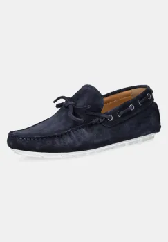 U.S. Polo Assn. mocasini din piele intoarsa PABLO001M/5S1 barbati, culoarea albastru marin, PABLO imagine