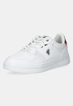 U.S. Polo Assn. pantofi DENNY004 culoarea alb, DENNY004K/5Y9 imagine