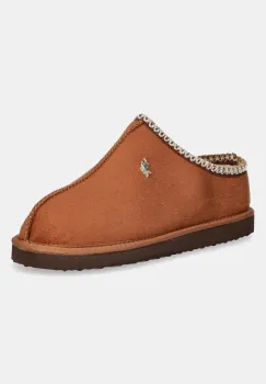 U.S. Polo Assn. papuci de casa VERENY001 culoarea maro, VERENY001W/EH1 imagine