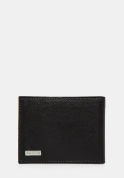 U.S. Polo Assn. portofel de piele Utah barbati, culoarea maro, WEUUA2614MHA imagine