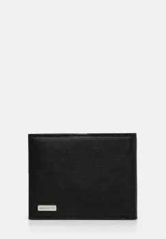 U.S. Polo Assn. portofel de piele Utah barbati, culoarea negru, WEUUA2611MHA imagine