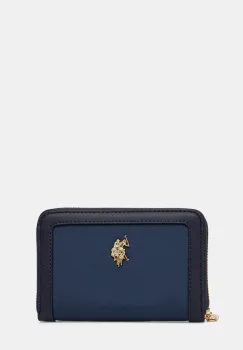 U.S. Polo Assn. portofel HOUSTON femei, culoarea albastru marin, WEUHU6385WIP imagine
