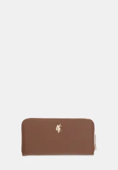U.S. Polo Assn. portofel Jones culoarea maro, BEUJE8658WVP imagine