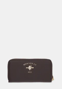 U.S. Polo Assn. portofel Stanford culoarea negru, WIUSS6207WVP imagine