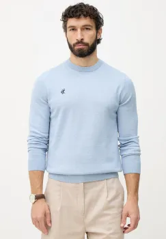 U.S. Polo Assn. pulover barbatesc din bumbac DHM KNIT imagine