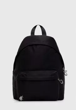 U.S. Polo Assn. rucsac barbati, culoarea negru, mare, neted imagine