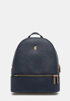 U.S. Polo Assn. rucsac Jones femei, culoarea bleumarin, mic, uni, BEUJE8653WVP imagine