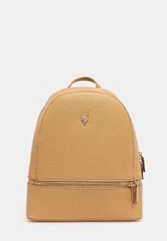 U.S. Polo Assn. rucsac Jones femei, culoarea maro, mic, uni, BEUJE8653WVP imagine