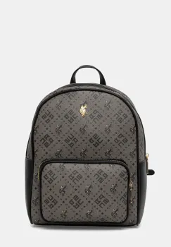 U.S. Polo Assn. rucsac New femei, culoarea gri, mare, cu imprimeu, BEUN28670WVP imagine