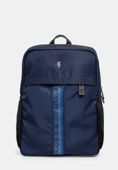 U.S. Polo Assn. rucsac Paul barbati, culoarea albastru marin, mare, neted, BIUPJ8476MIP imagine