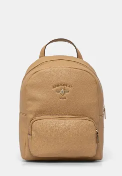 U.S. Polo Assn. rucsac Stanford femei, culoarea bej, mic, neted, BIUSS6211WVP imagine
