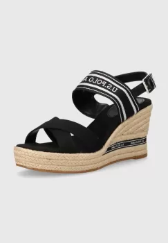U.S. Polo Assn. sandale ALYSSA culoarea negru, ALYSSA007W 4C2 imagine