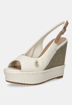 U.S. Polo Assn. sandale AYLIN culoarea bej, AYLIN026W/5Y1 imagine