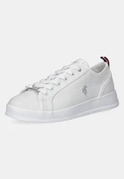 U.S. Polo Assn. tenisi CAMPYW003W/5T1 femei, culoarea alb, CAMPYW imagine