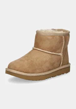 UGG cizme de zapada din piele intoarsa Classic Mini II imagine