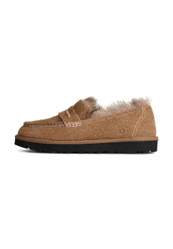 UGG mocasini din piele intoarsa W Ellis Loafer imagine