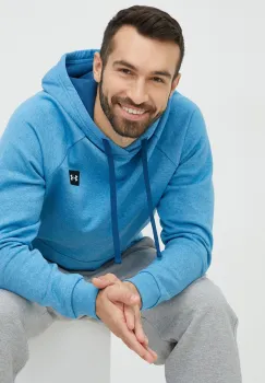 Under Armour bluza barbati, cu gluga, neted imagine