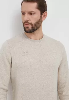 Under Armour bluza barbati, culoarea bej, cu imprimeu imagine