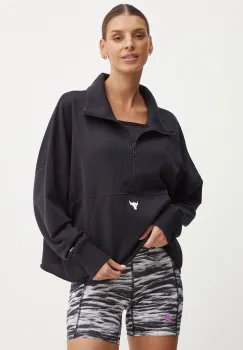 Under Armour bluza trening Project Rock culoarea negru, cu imprimeu, 1387760 imagine