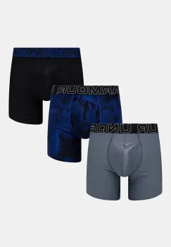 Under Armour boxeri 3-pack barbati, culoarea albastru marin, 25UUSHJ193 imagine