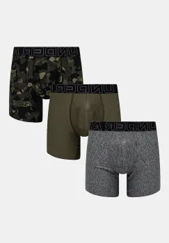 Under Armour boxeri 3-pack barbati, culoarea verde, 25UUSHJ193 imagine