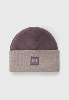 Under Armour caciula culoarea gri, din tricot gros imagine