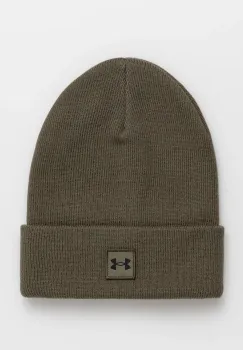 Under Armour caciula culoarea verde, din tricot gros imagine