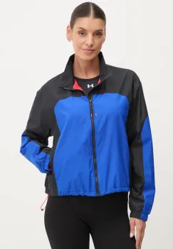 Under Armour geaca Project Rock femei, culoarea negru, de tranzitie, 1389706 imagine