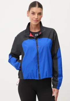 Under Armour geaca Project Rock femei, culoarea negru, de tranzitie, 1389706 imagine