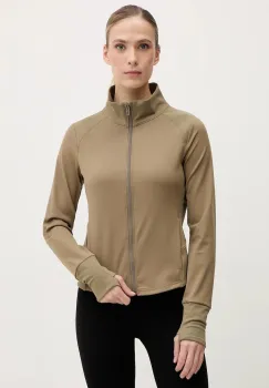 Under Armour hanorac de antrenament Meridian culoarea verde, neted, 1379157 imagine