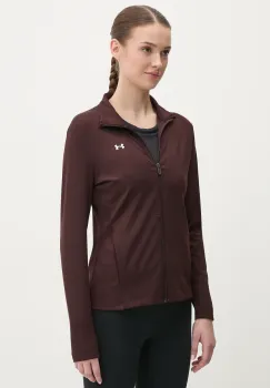 Under Armour hanorac de antrenament Motion EMEA culoarea maro, neted, 1388650 imagine