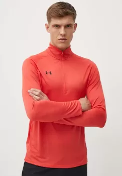 Under Armour hanorac de antrenament Tech 2.0 culoarea rosu, melanj imagine