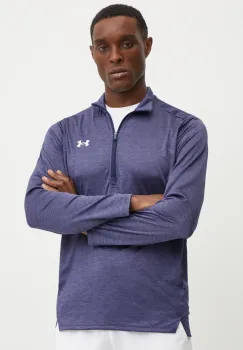 Under Armour hanorac de antrenament Tech Vent culoarea maro, melanj, 1382184 imagine