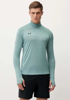 Under Armour hanorac de antrenament UA Tech Utility culoarea verde, cu imprimeu, 6004963 imagine