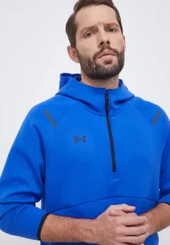 Under Armour hanorac de antrenament Unstoppable cu gluga, neted imagine