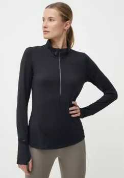 Under Armour hanorac de jogging Qualifier Run 1 culoarea negru, neted imagine
