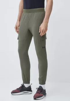 Under Armour pantaloni de antrenament culoarea verde imagine