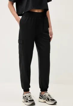 Under Armour pantaloni de antrenament Meridian culoarea negru, neted, 1382524 imagine