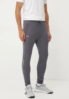 Under Armour pantaloni de antrenament Vanish Cold Weather culoarea gri, cu imprimeu, 1387795 imagine