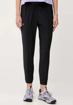 Under Armour pantaloni de antrenament Velocity culoarea negru, uni, 6004020 imagine