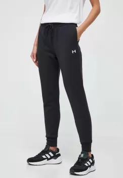 Under Armour pantaloni de trening culoarea negru, neted imagine