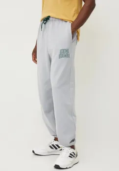 Under Armour pantaloni de trening Icon HWT Terry culoarea gri, uni, 1386551 imagine