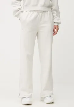 Under Armour pantaloni de trening Icon Vida culoarea bej, uni, 6004853 imagine