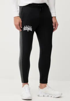 Under Armour pantaloni de trening Rival culoarea negru, cu imprimeu, 6003954 imagine