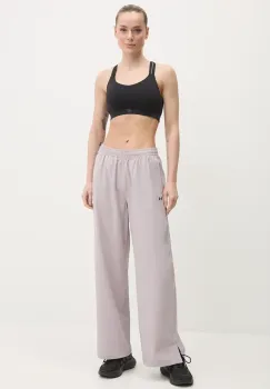 Under Armour pantaloni Rival femei, culoarea bej, 1386453 imagine