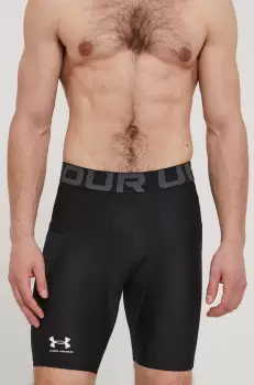 Under Armour Pantaloni scurti barbati, culoarea negru, melanj imagine