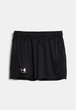 Under Armour pantaloni scurti copii G s Ch. Knit Short culoarea negru, cu imprimeu, talie reglabila, 1379457 imagine