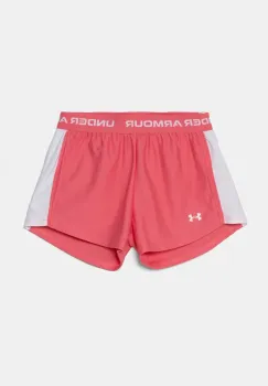 Under Armour pantaloni scurti copii Tech Play Up Short culoarea roz, neted, 1390075 imagine