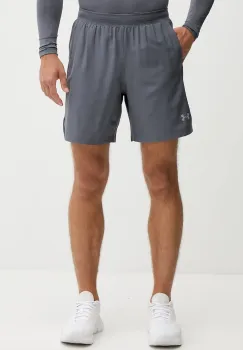 Under Armour pantaloni scurti de alergare Launch culoarea negru imagine