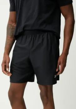 Under Armour pantaloni scurti de alergare Launch culoarea negru imagine